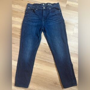 7 for all mankind high waist ankle gwenevere